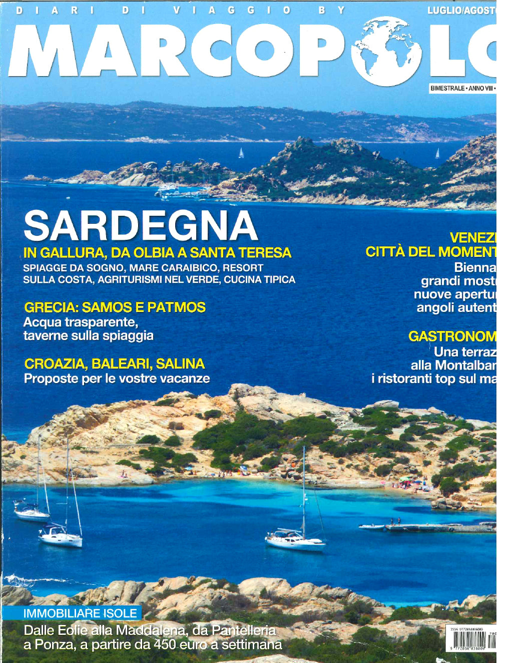 Marco Polo Magazine Cover- Yashu e Prem
