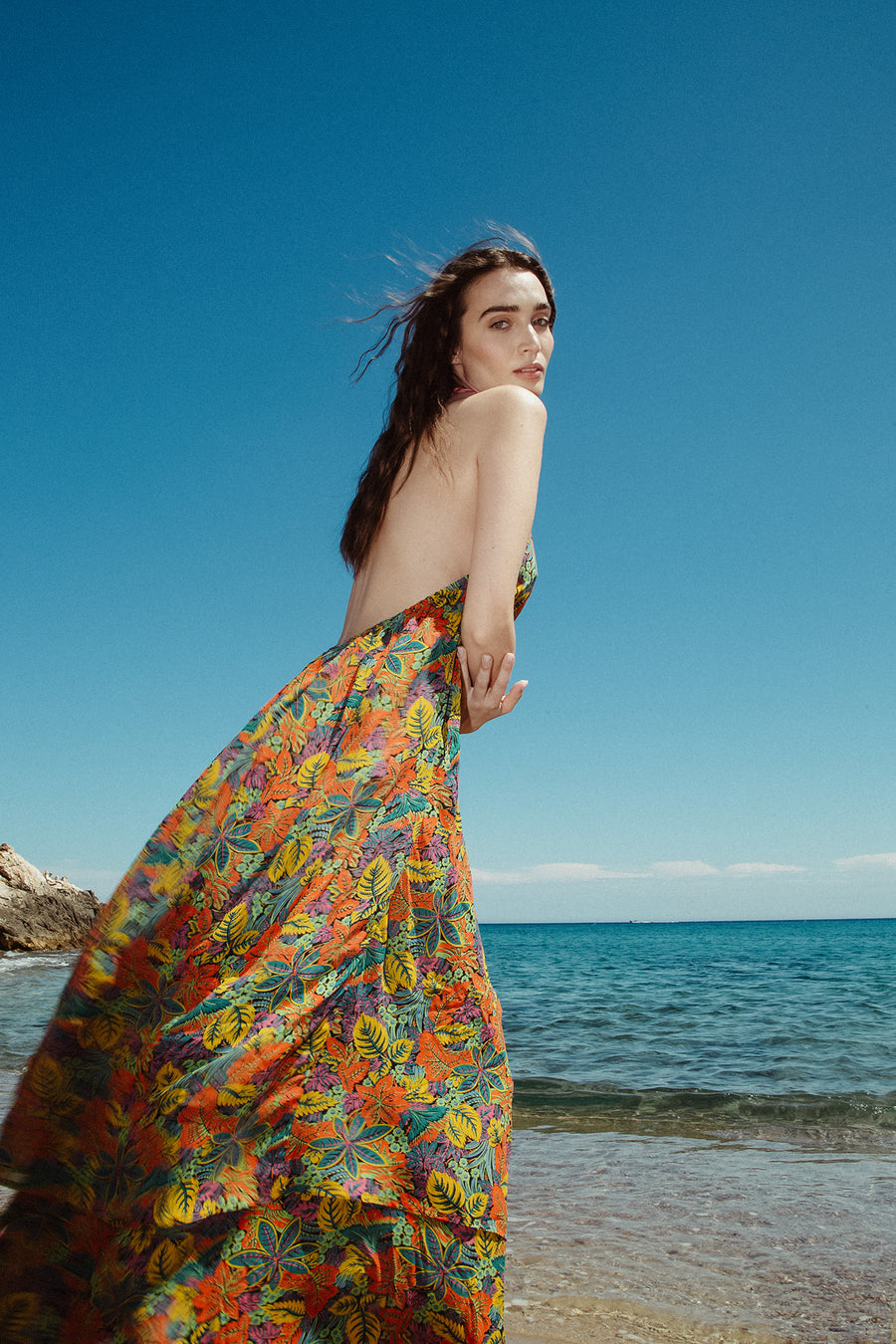 Sunset Botanica Dress