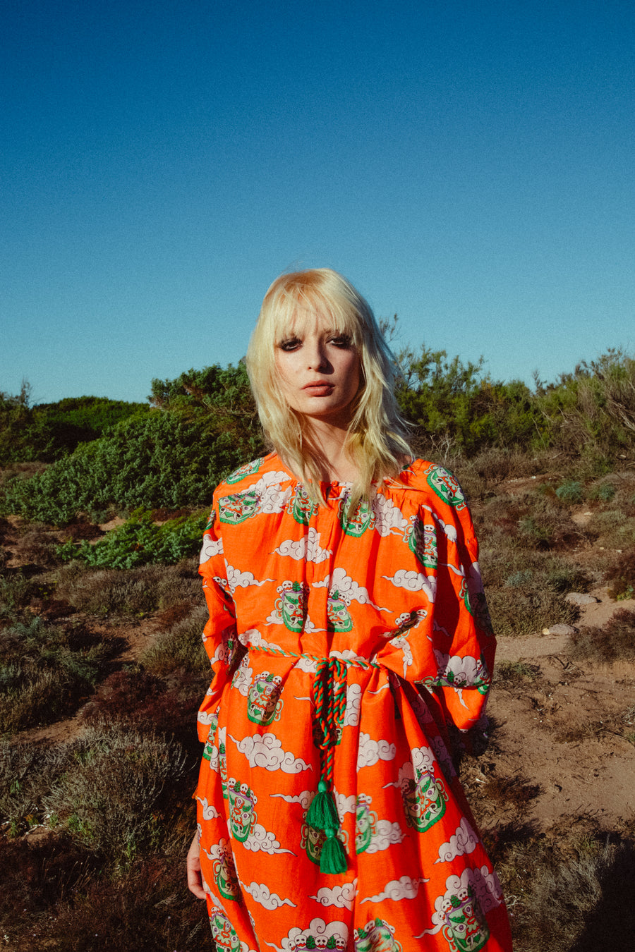 Bhairav Kaftan dress