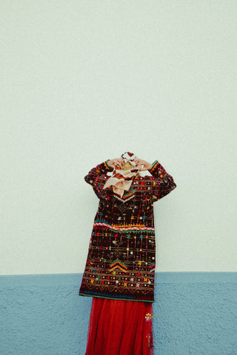 Mirror Garden Hand-Embroidered Coat