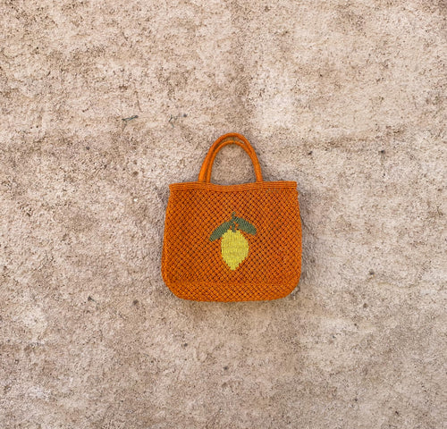 Lemon tote bag by Yashu e Prem