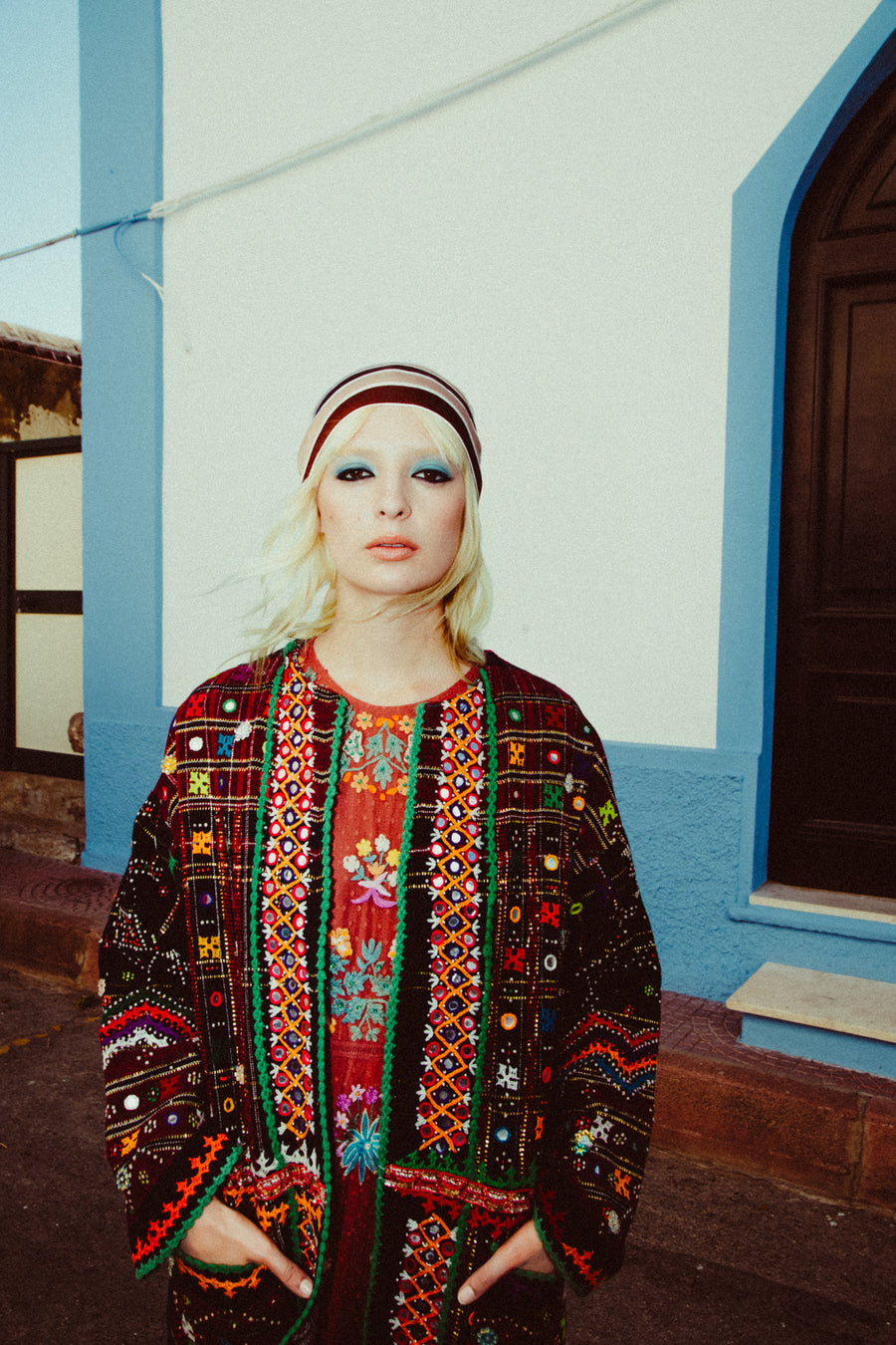 Mirror Garden Hand-Embroidered Coat