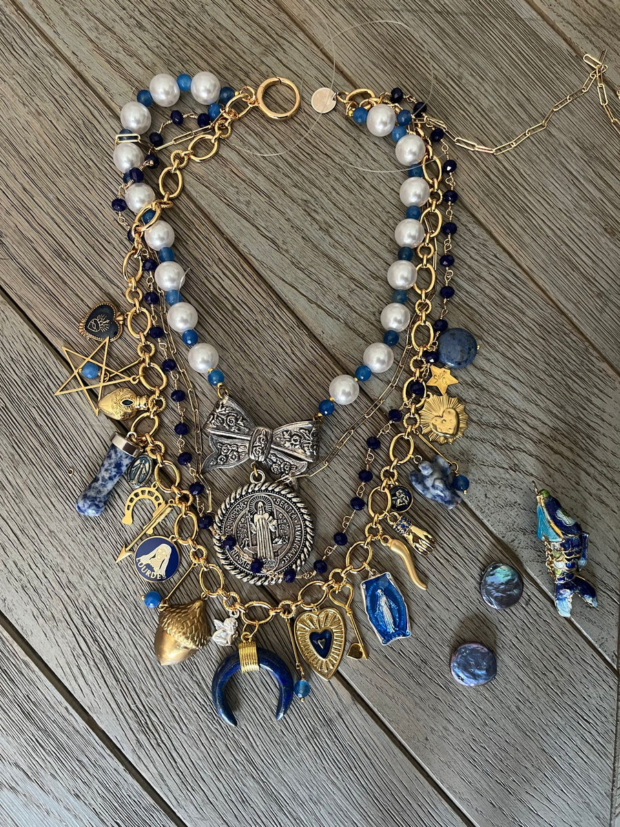 Madame bijoux charms necklace