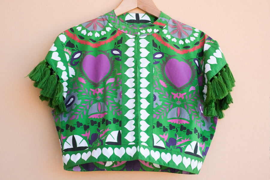 Rainbow Folk Vest by Yashu e Prem