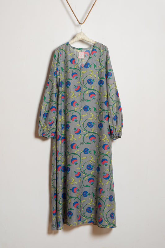 Pomegranate Mughal Kaftan