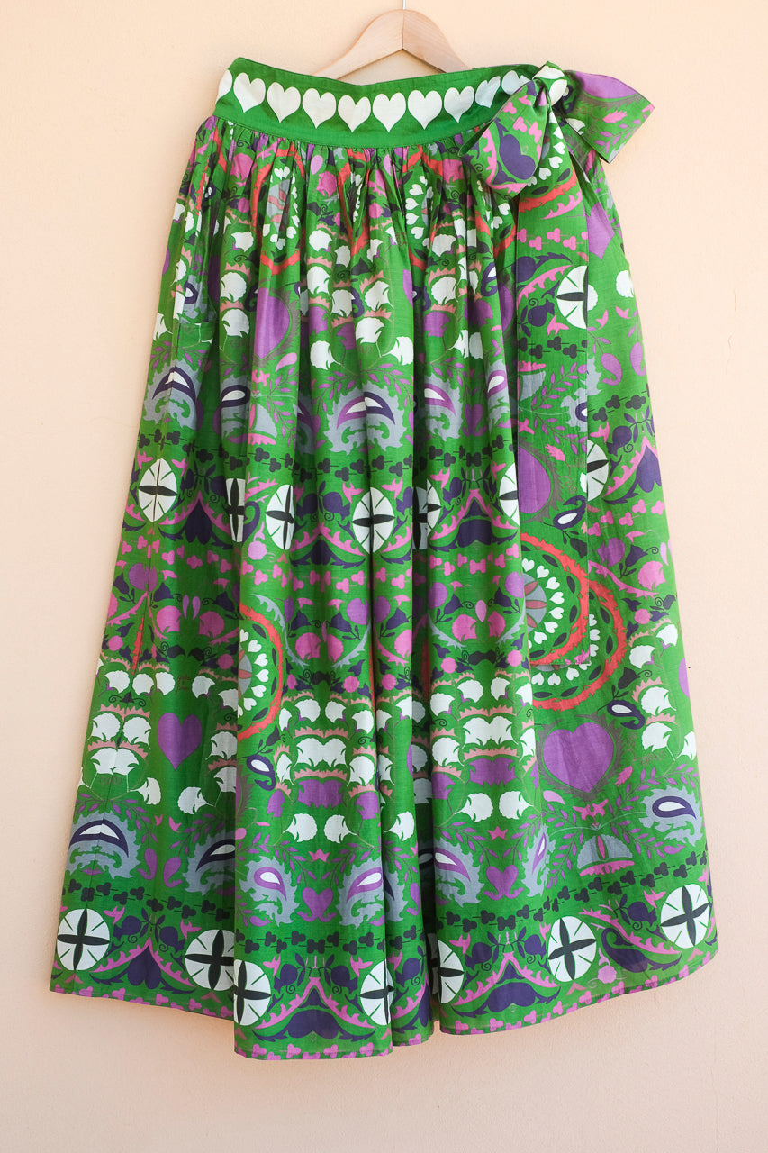 Rainbow Folk Skirt