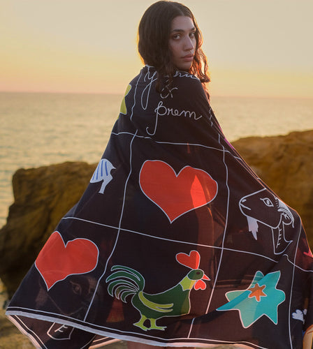 Cabinet de Curiosité Voile Sarong