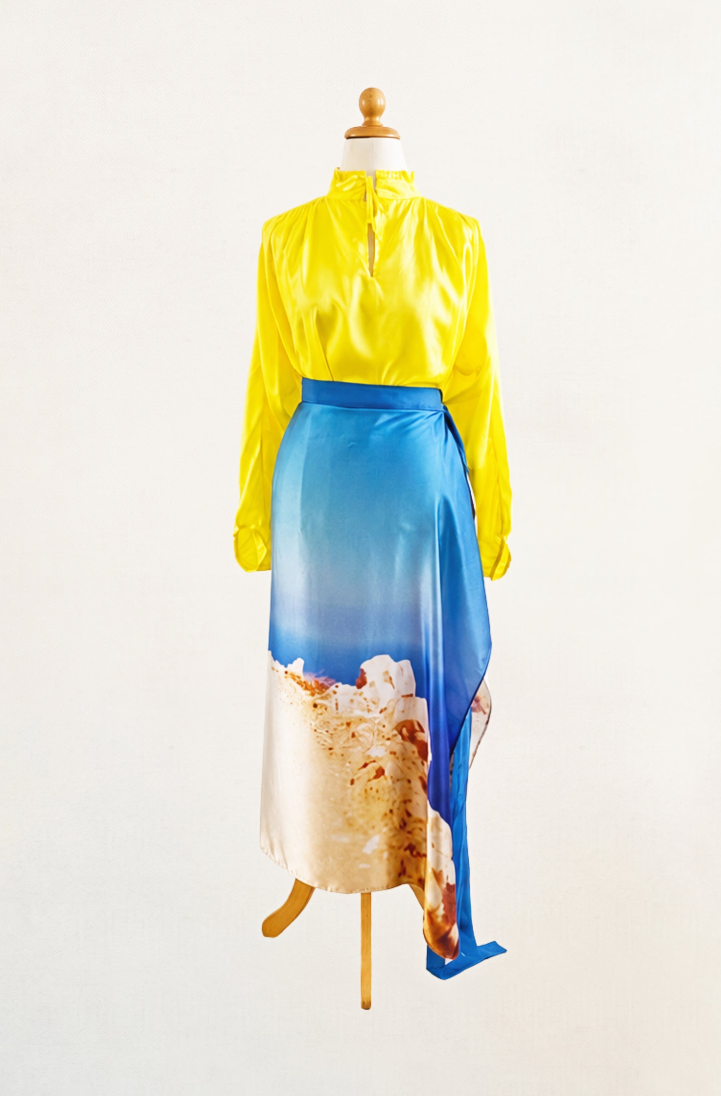 Silk Apron-Pareo Skirt — Martin Mae for Yashu e Prem